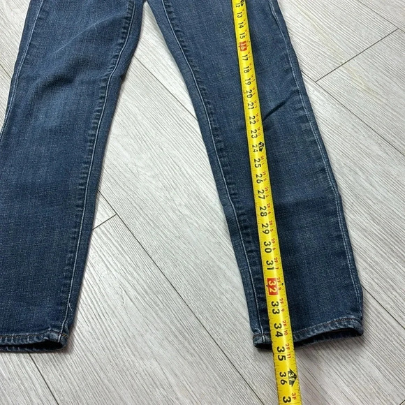 J. Crew Stretch curvy toothpick jeans in blue size 26 - Picture 6 of 11
